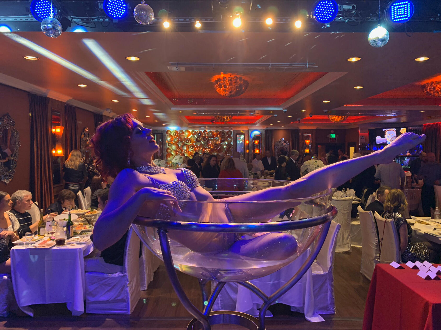 Russian Event Planner Giant Champagne Glass Tonya Kay